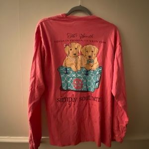 Simply southern puppy tee